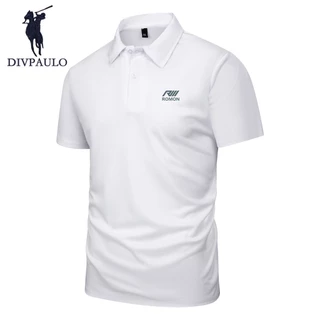DIVPAULO PoloShirt P Collection 5899-RIII เสื้อโปโลกีฬา ออกกำลังกาย ผ้าแห้งไว ทรงหลวม