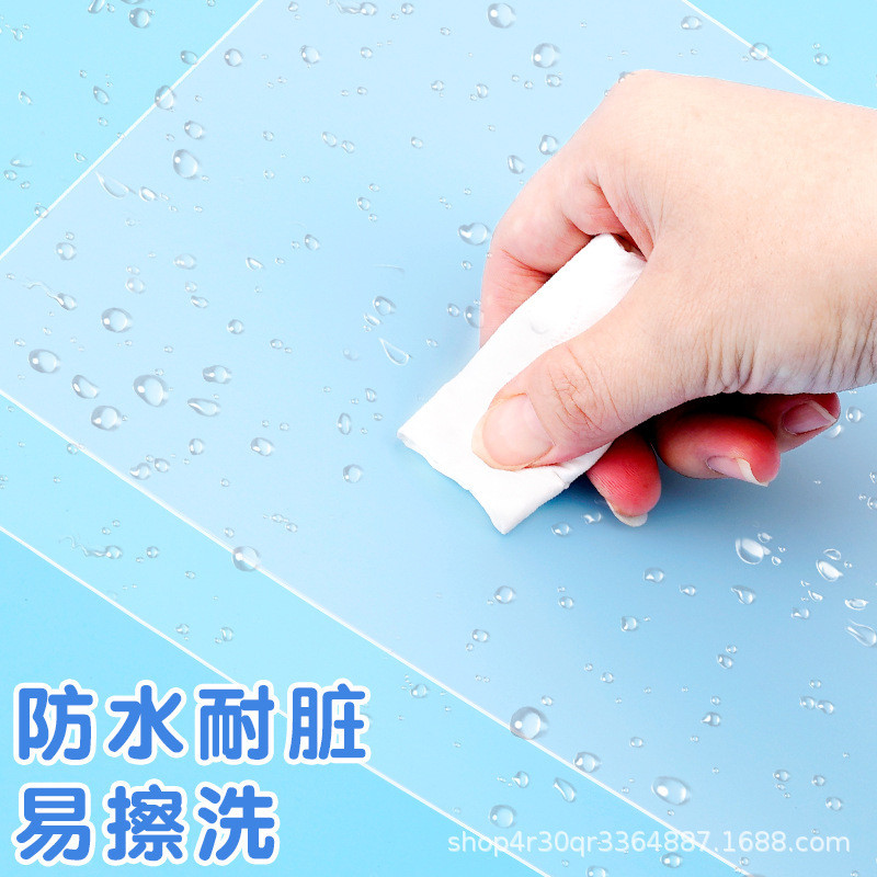A4 Backing Board การเขียน Backing Board Frosted PP Anti-slip นักเรียนสอบกระดานเขียนนักเรียนชั้นประถม