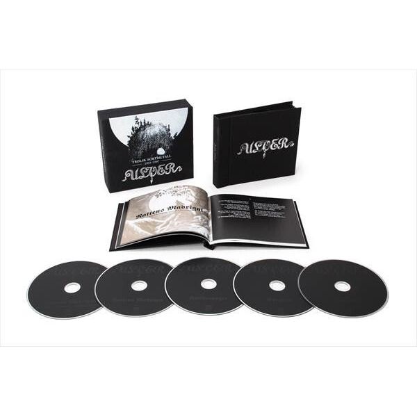 (มือสอง) ULVER Trolsk Sortmetall 1993–1997 (กล่องปกแข็ง 5cd) อะคูสติก พื้นบ้าน โลหะพื้นบ้าน โลหะสีดํ