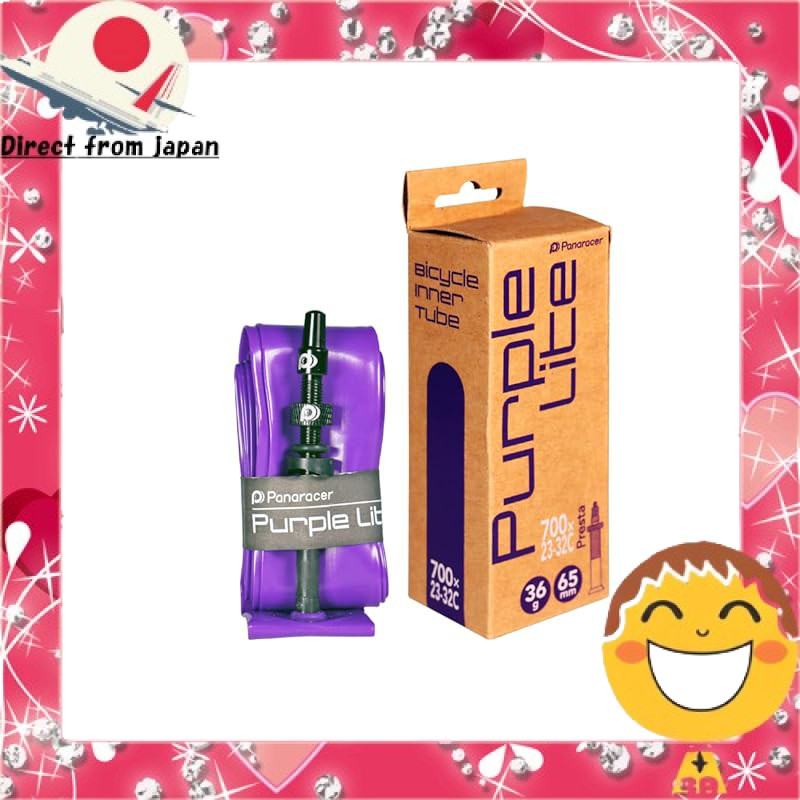 Panaracer สีม่วง Lite Ultra น้ำหนักเบา TPU ท่อ W/O 700×32-47C French วาล์ว & - 2 Options Available[ส