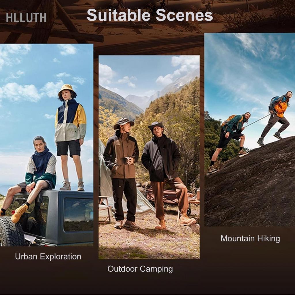 Hlluth พัดลมไอน้ำพกพาพร้อมถัง 10 ลิตร 4 โหมดหมอกจับเวลาไฟ RGB และรีโมทคอนโทรล 20000mAh ถ่านชาร์จแบบช