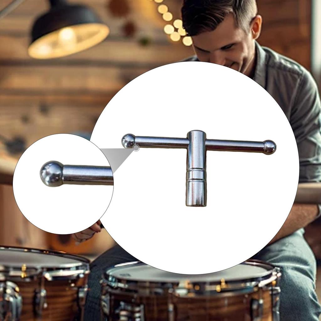 Lohobby Professional Drum Key Tuning Tool Zinc Alloy Drum Tuner สําหรับชุดกลองสแนร์และ