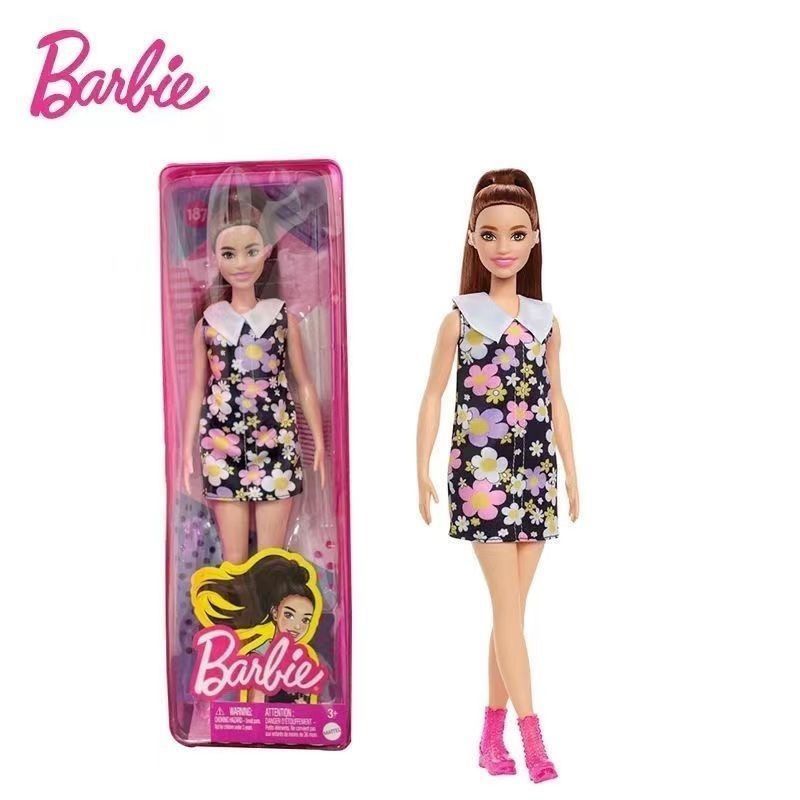 ตุ๊กตาบาร์บี้ Fashionista Girl Suit Girl Princess Play House Dress Up Toy HBV192.26.2