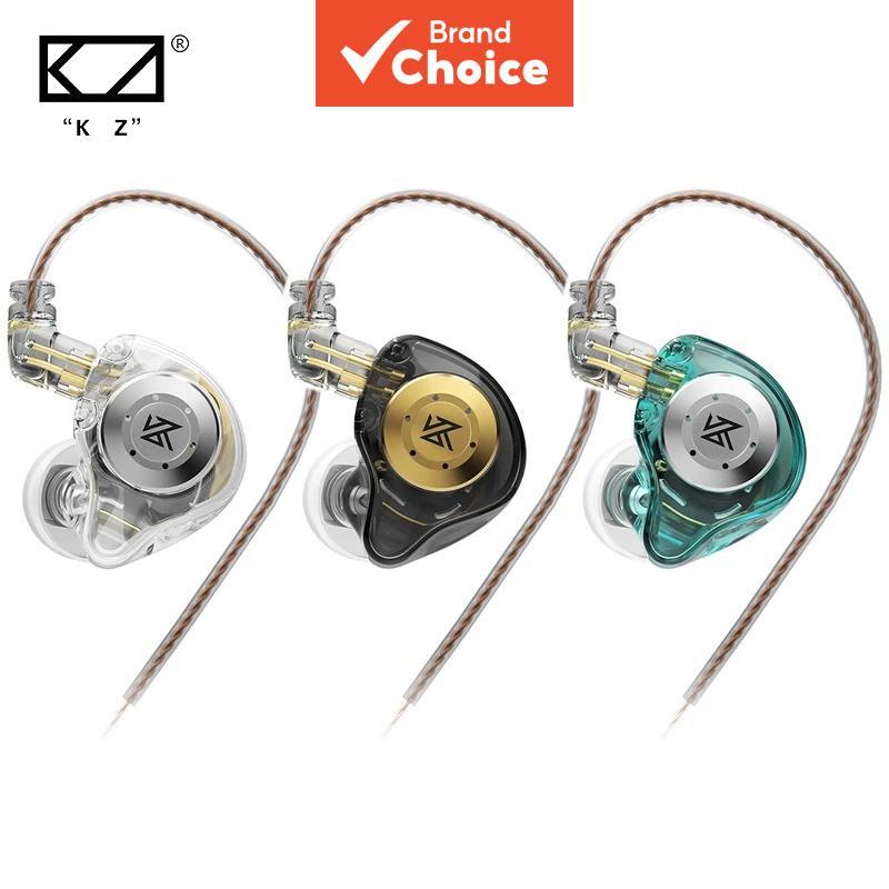 หูฟังเบส KZ-EDX Pro หูฟังเอียร์บัดแบบเสียบหู หูฟังกีฬาตัดเสียงรบกวน หูฟัง HIFI