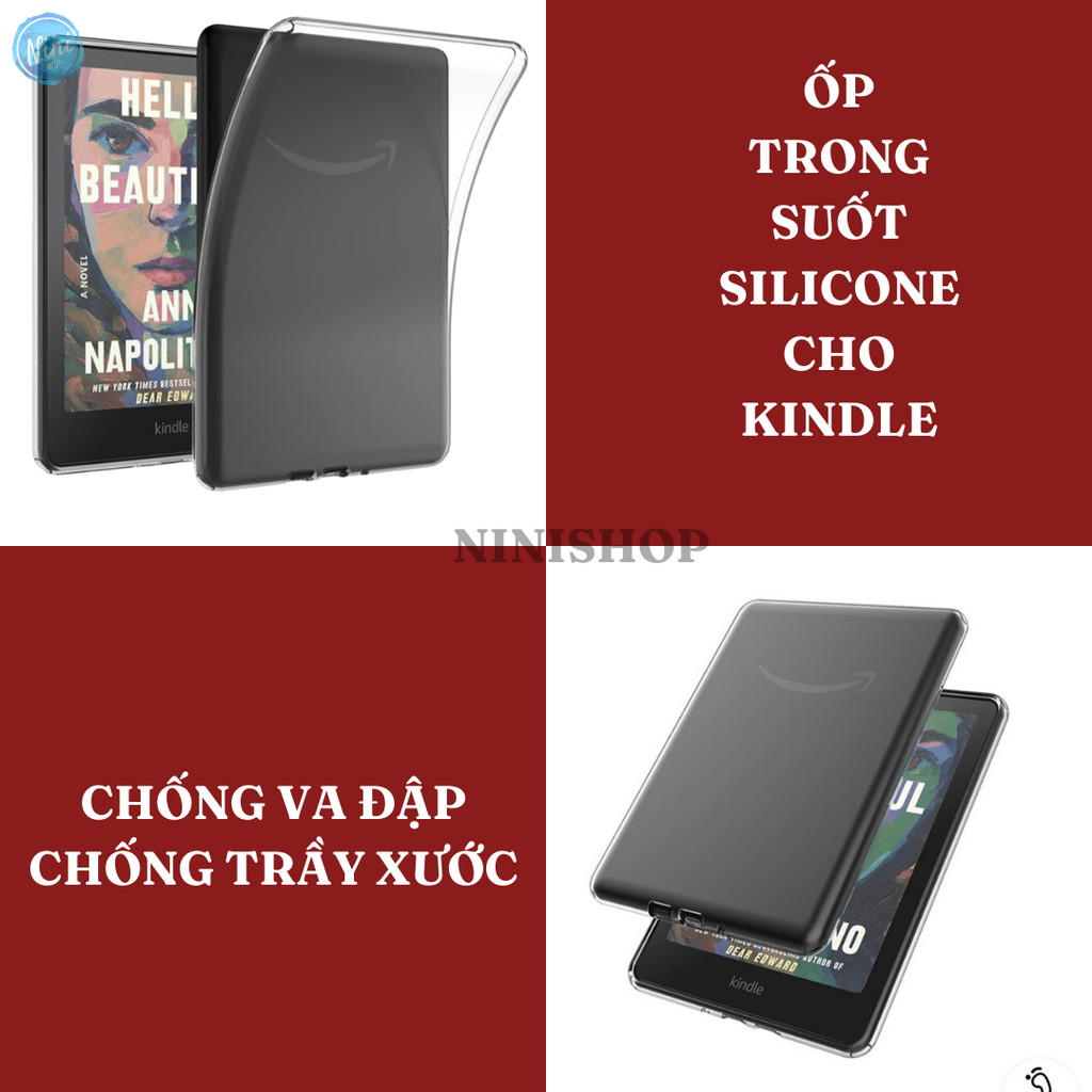 SCRATCH-RESISTANT SILICONE CASE สําหรับรุ่น KINDLE