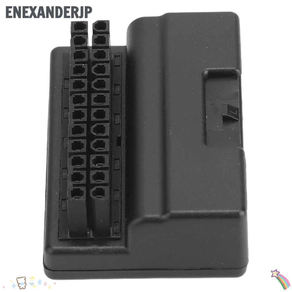 ENEXANDERJP ATX 24Pin Adapter, 24Pin 90 องศา 90 องศา, ทนทานมุมขวา Design Power Adapter Board แหล่งจ่