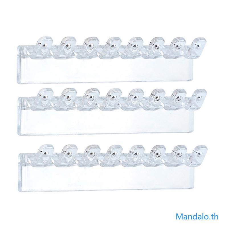 Mandalo.th ชุด 3 แขวนสร้อยคอ Organizer หูเครื่องประดับสําหรับต่างหูและกําไล