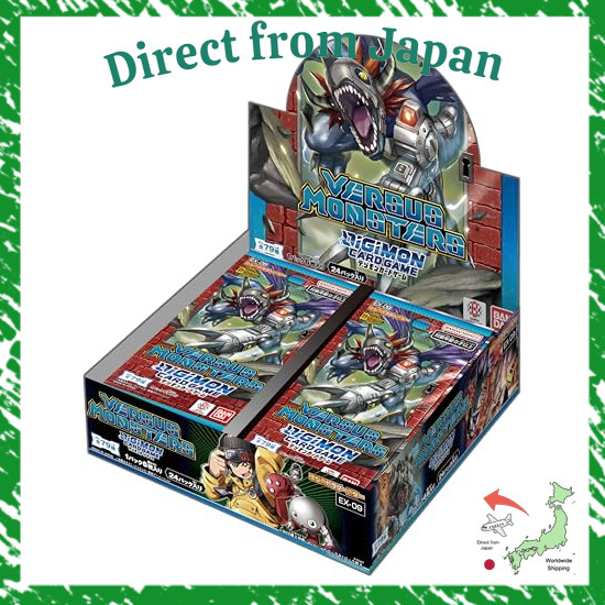 Direct From Japan BANDAI Digimon Card Game Extra Booster VERSUS MONSTERS [EX-09] (BOX) 24 Packs