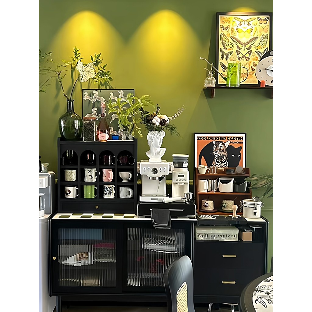 wallpaper ติดผนัง ตกแต่งห้อง ฝรั่งเศสย้อนยุคห้องน้ำสติกเกอร์สีเขียวห้องครัวห้องน้ำวอลล์เปเปอร์ห้องน้