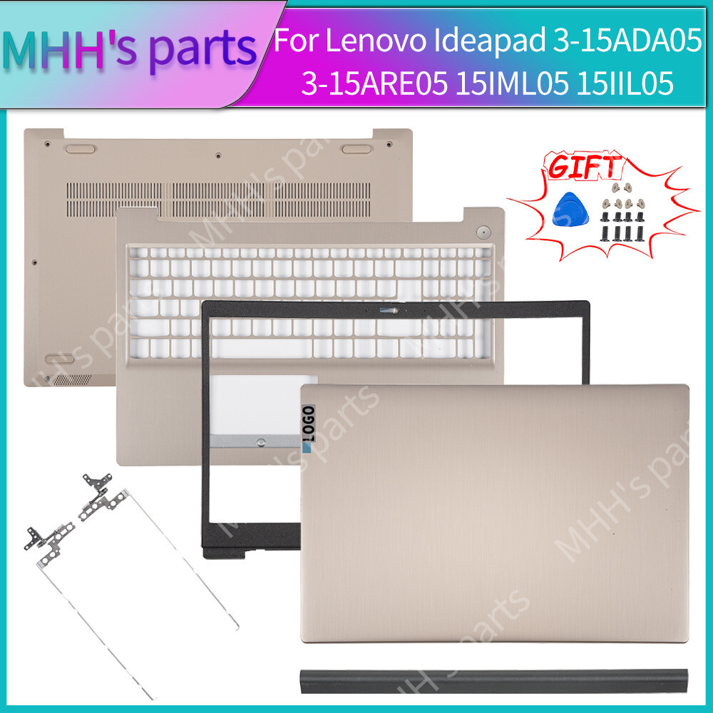 กรณีแล็ปท็อปสําหรับ Lenovo Ideapad 3 15ITL05 15ARE05 15IML05 15IIL05 ฝาครอบทอง AP1ZV000270