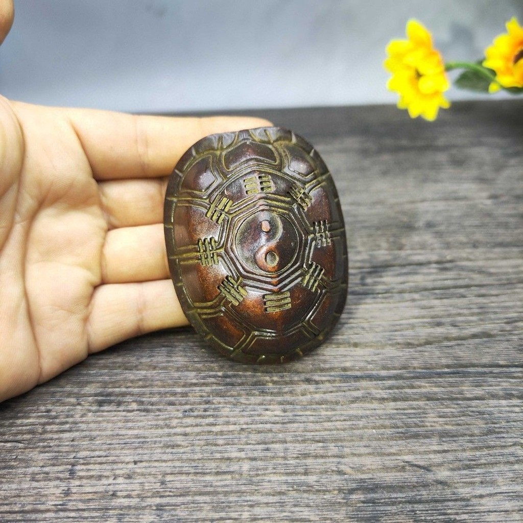 Lucky Fortune Armor World Tortoise Shell Decompression Sancai Handle Plate Wenwan Fujia Yifang Torto