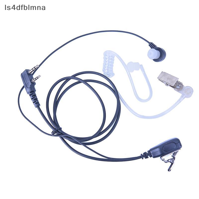 La หูฟังวิทยุหูฟังไมโครโฟนสำหรับ Kenwood BF-888s วิทยุสองทาง th