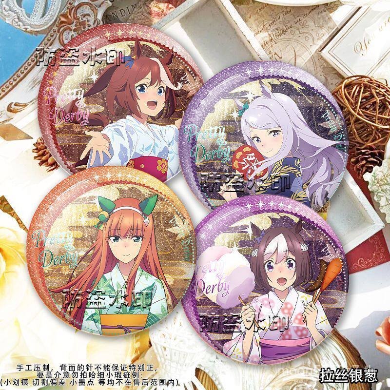 ร้อนขาย Horse Racing Girl Double Flash Bar East Chirp Sea Emperor Silent Suzuka Eye White McQueen สั