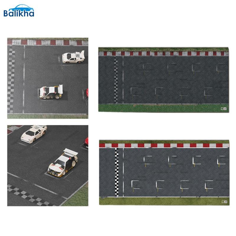 [บาลิข่า] 1:64 Scale Garage Parking Table Cloth Pad ของขวัญสะสมสําหรับเด็กผู้ชาย Mini Diecast Car Sh
