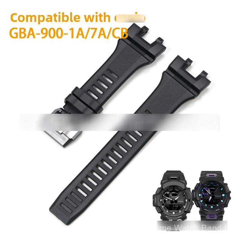 ยางเรซิ่นนาฬิกาสําหรับ GBA-900 สายผู้ชาย GBA-900-1/4A/7/900RD/900 อุปกรณ์เสริม