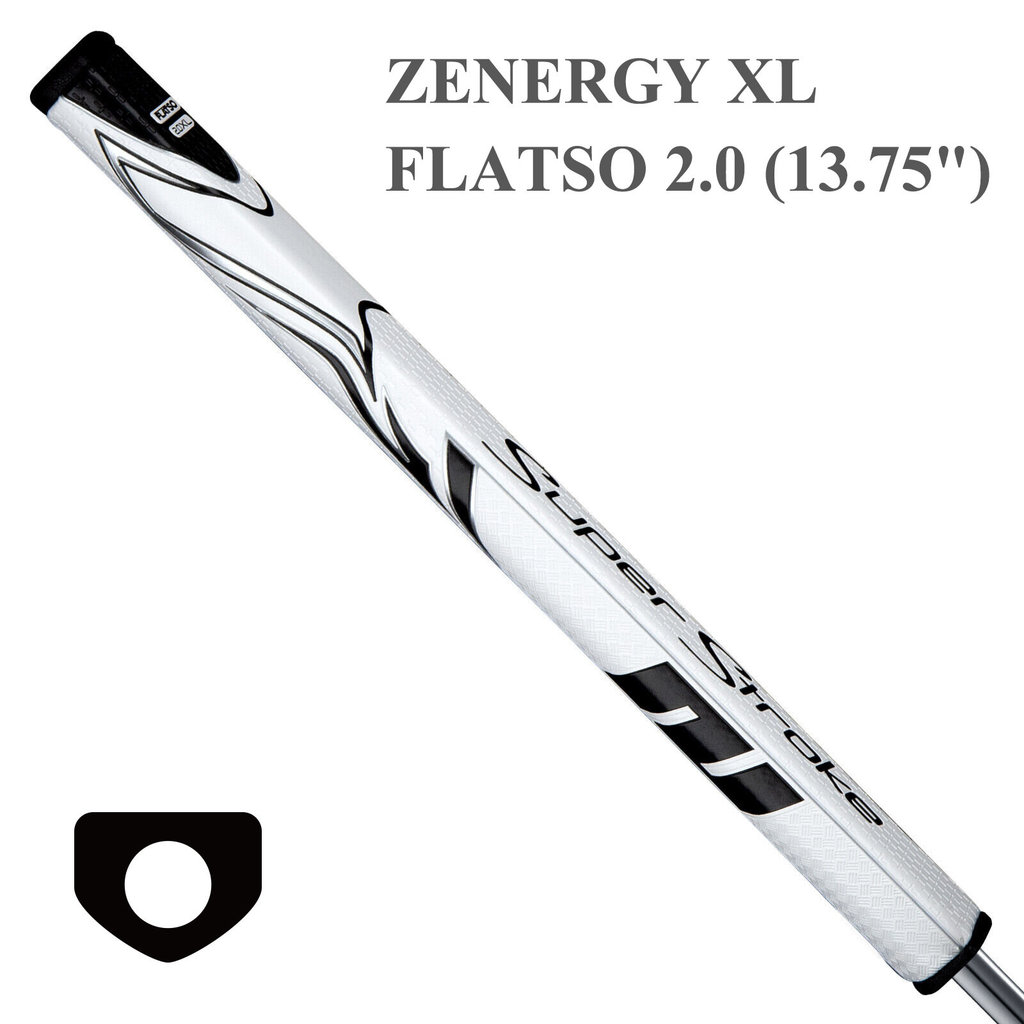 ด้ามจับกอล์ฟพัตเตอร์ SuperStroke Zenergy XL Flatso 2.0+