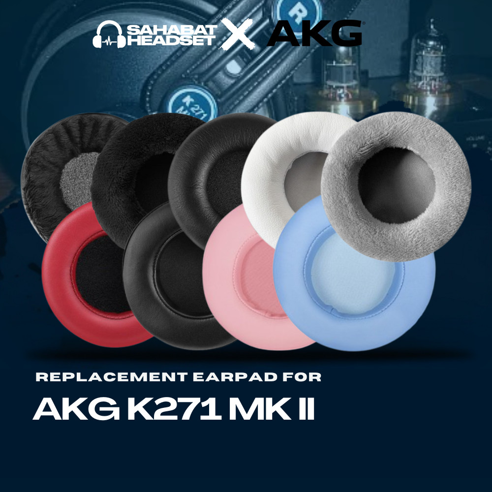 แผ่นรองหูฟัง Earpad Earcup AKG K271 MK II MK- II แผ่นโฟม