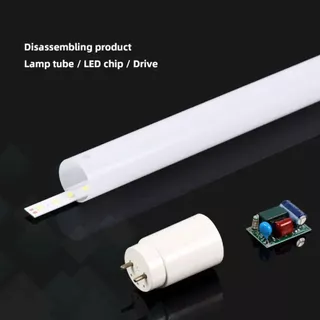 แตกเคลมใหม่ทันที โปรสุดคุ้ม 5 หลอด หลอดไฟT8 LED 9W/18W/20W/40W ความยาว 60cm/120cm แสงสีขาว6500Kใช้งานไฟบ้าน