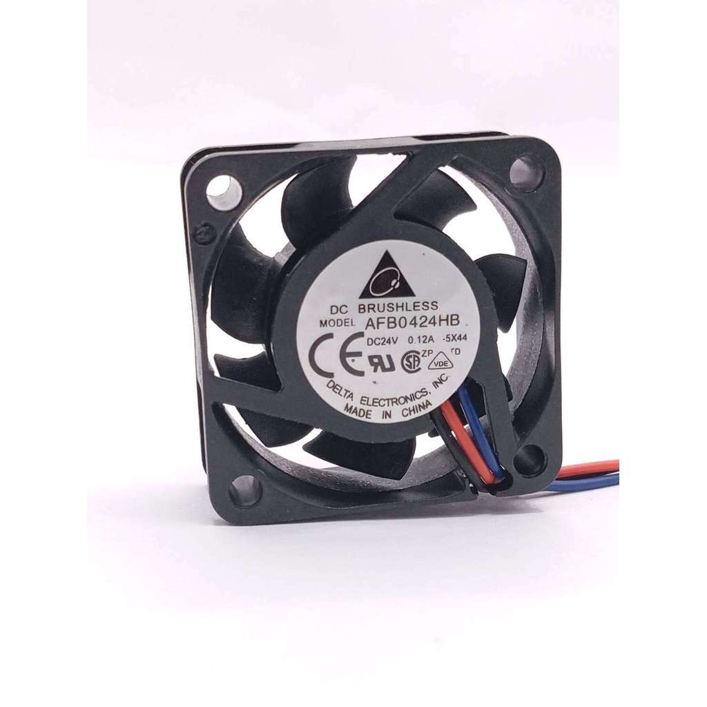 ของแท้ Delta Electronics AFB0424LB FAN AXIAL 40X15MM 24VDC WIRE