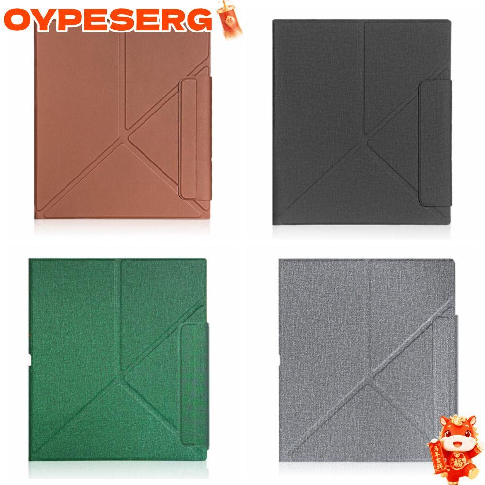 OYPESERG Magnetic , Auto Sleep/Wake Anti-fall แท็บเล็ตฝาครอบป้องกัน,พร้อมหัวเข็มขัดปากกาป้องกันรอยขีดข่วนกันกระแทก Folio Shell สําหรับ Boox Note Air5 C