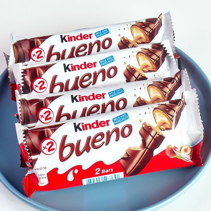 Kinder Colourful Chocolate Kinder Imported Milk Wafer bueno Childrens Influencer Snacks Gifts Snacks
