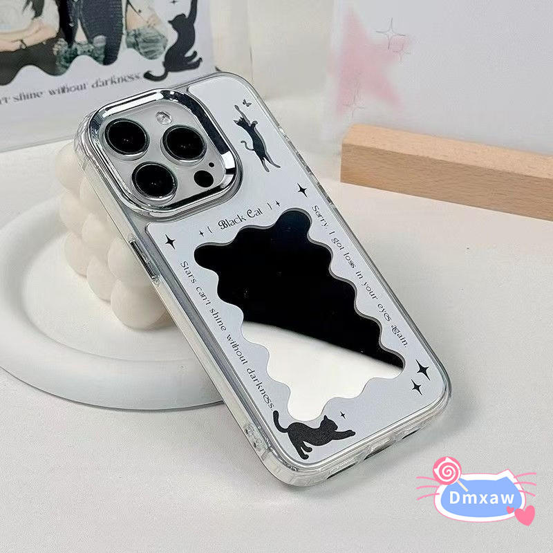 หรูหรา Hollow กรอบกระจกแมวเคสโทรศัพท์สําหรับ Vivo V70 V60 V50 V40 V40E V30E V30 V29 V27E V29E V25E V