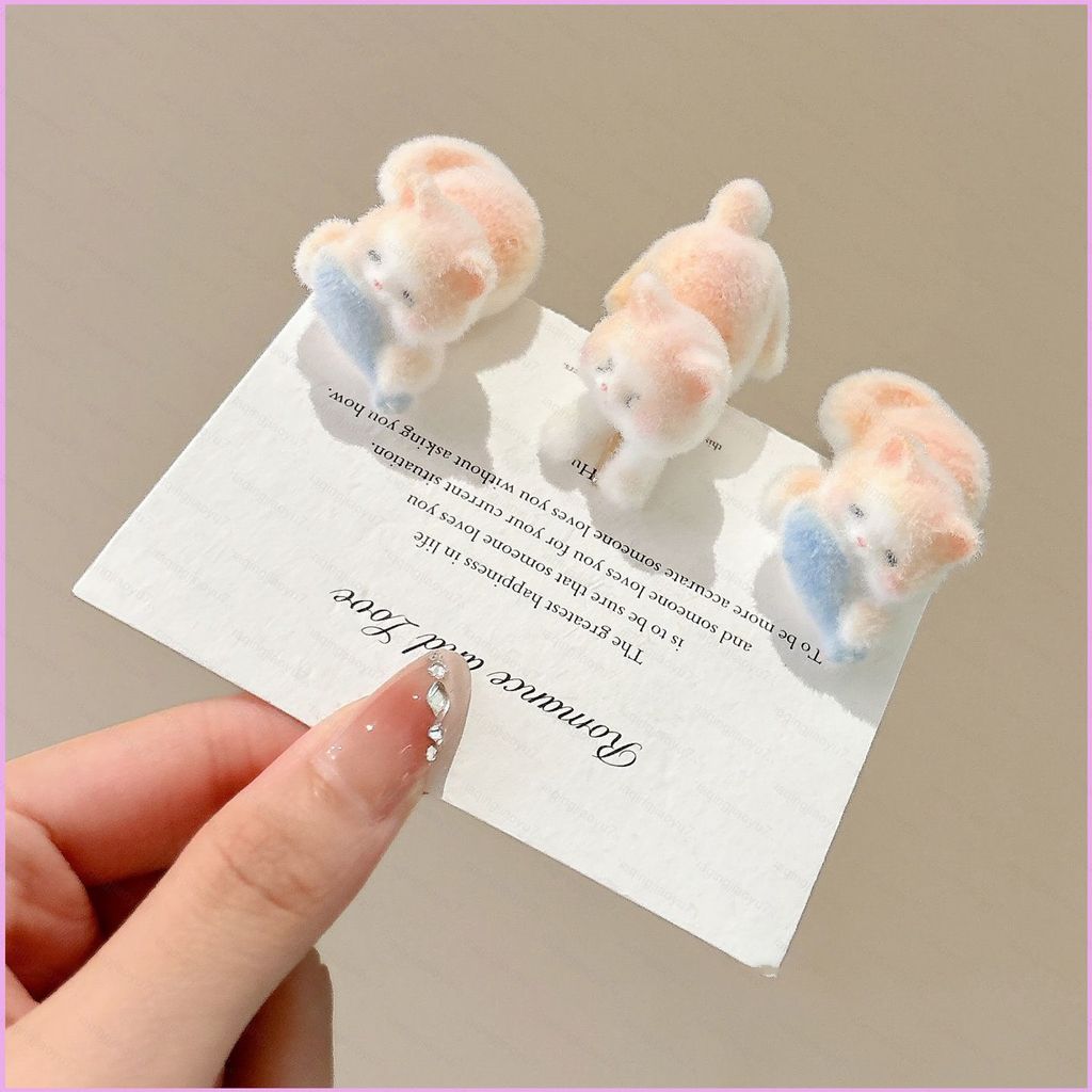 กิ๊บตุ๊กตาสัตว์สำหรับผม น่ารักและกระดึ๊บกระดิก เหมาะสำหรับเป็นของขวัญเด็กและวัยรุ่น