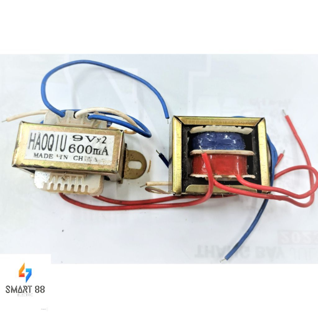 SMART88- หม้อแปลง 9V x 2 ( 600mA )