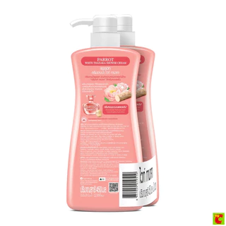 แพรอท โบตานิคอล ครีมอาบน้ำ กลิ่นไวท์ ทานาคา 450 มล. แพ็ค 1+1