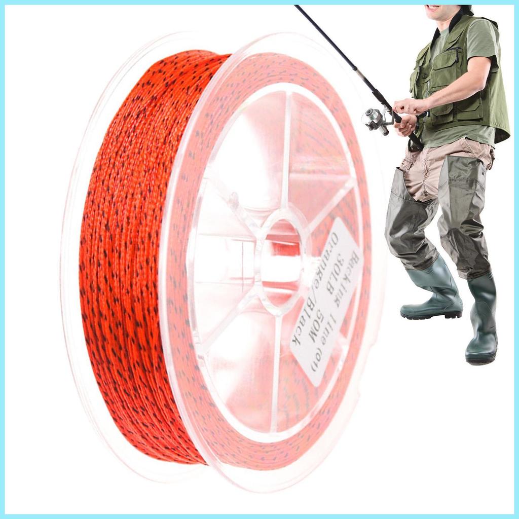 Fly Line 20lb/30lb แรงเสียดทานต่ําปลาเทราท์ Tippet Fly ตกปลา Backing Line สําหรับน้ําจืดน้ําเค็มกีฬา