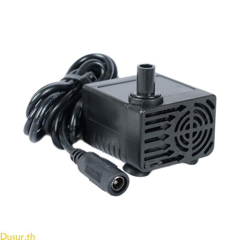 Dusur Ultra-quiet 9V-12V 4-5W 500L H Flow Rate กันน้ําปั๊มไร้แปรงมินิ