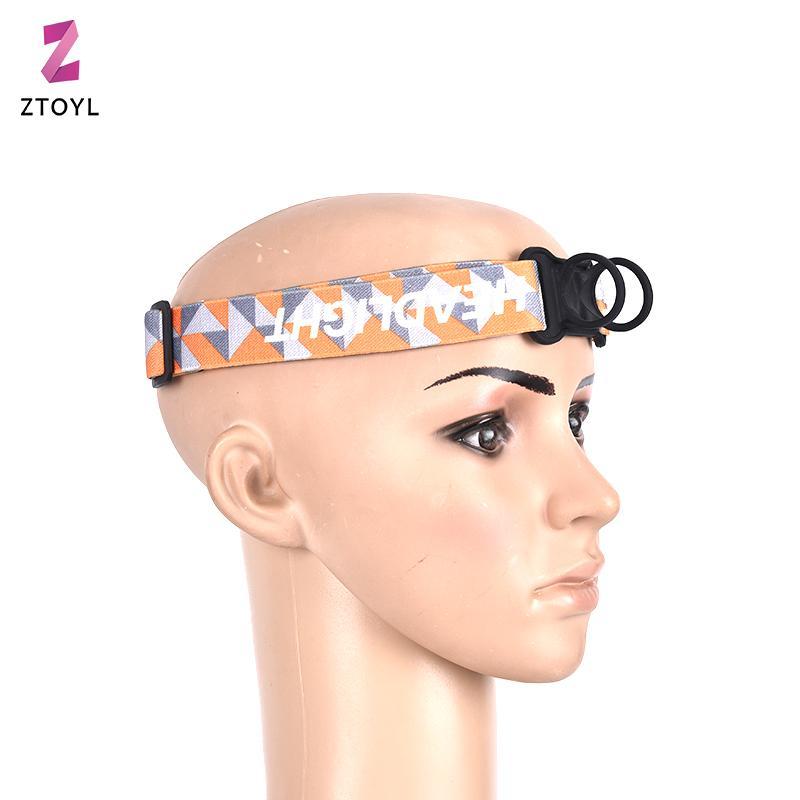 Null 1x หัวเข็มขัดสายคล้องคอ Mount Holder สําหรับไฟหน้าไฟฉายโคมไฟไฟฉาย null