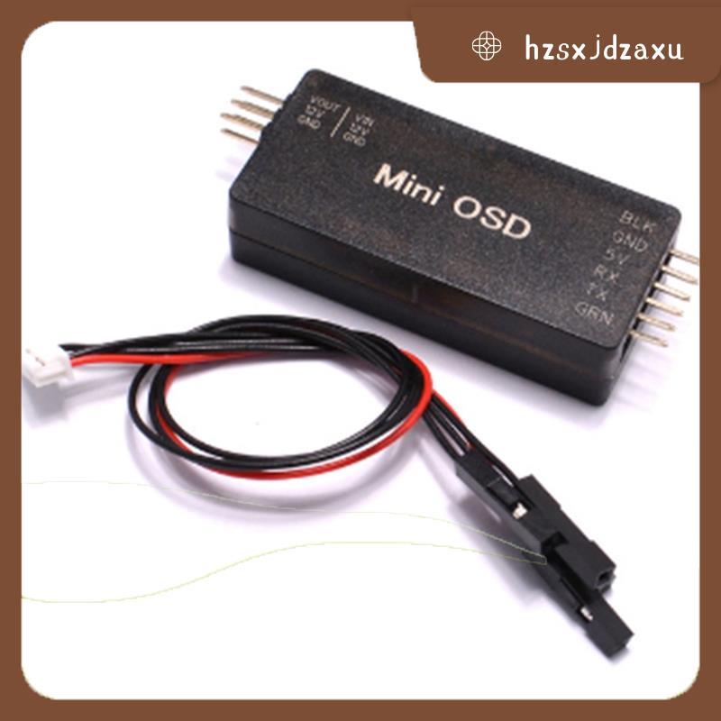hzsxjdzaxuMinim OSD บนจอแสดงผลหน้าจอ Mini OSD Rev. 1.1 OSD สําหรับ PX4 PIX 2.4.8 2.4.7