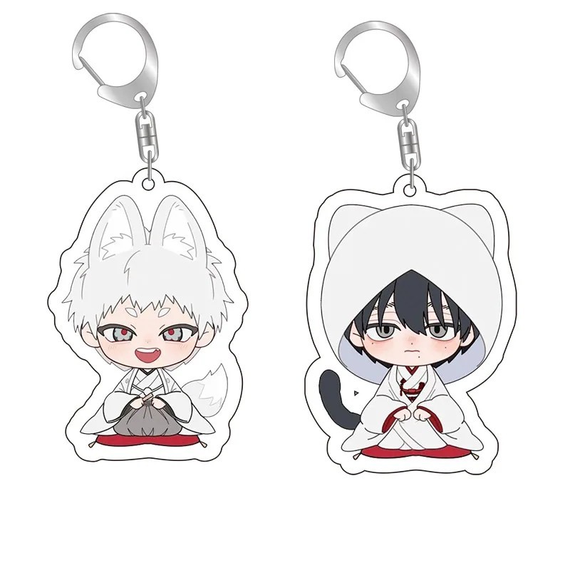 พวงกุญแจอะคริลิค Anime Hikaru ga Shinda Natsu Summer That Hikaru Was Death Chibi Yoshiki Hikaru ถุงข