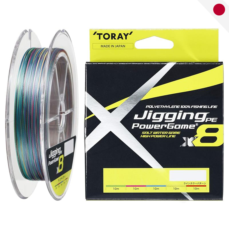 TORAY PE Power Game X8 Jigging Line - Various Thicknesses