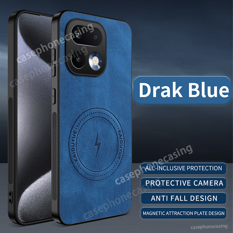 เคสโทรศัพท์สําหรับRealme 16 Pro + Plus Realme16Pro + 4G 5G 2026 แม่เหล็กหนังเคสโทรศัพท์กันกระแทกฝาหลัง ราคา ถูกที่สุด ดีลบีเคเค แกลเลอรีภาพที่ 9