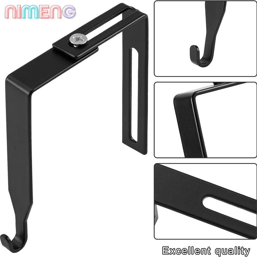 NIMENG ที่แขวนพาร์ทิชัน, ที่แขวน Cubicle แบบปรับได้สากล, อุปกรณ์ในบ้าน ตะขอสแตนเลส Cubicle