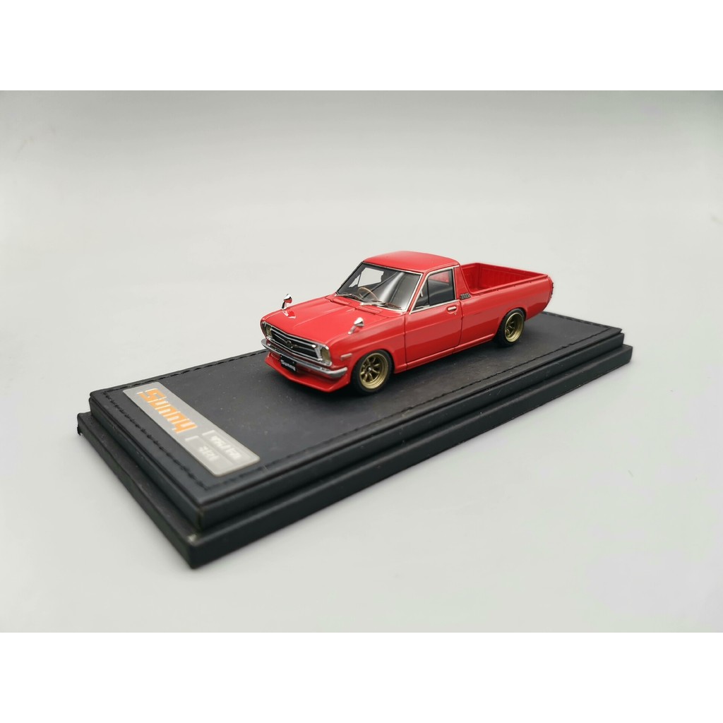 IG Nissan Nissan sunny Pickup 1/43 Red Miyazawa รุ่น 70th Anniversary First Press Limited, Friends B