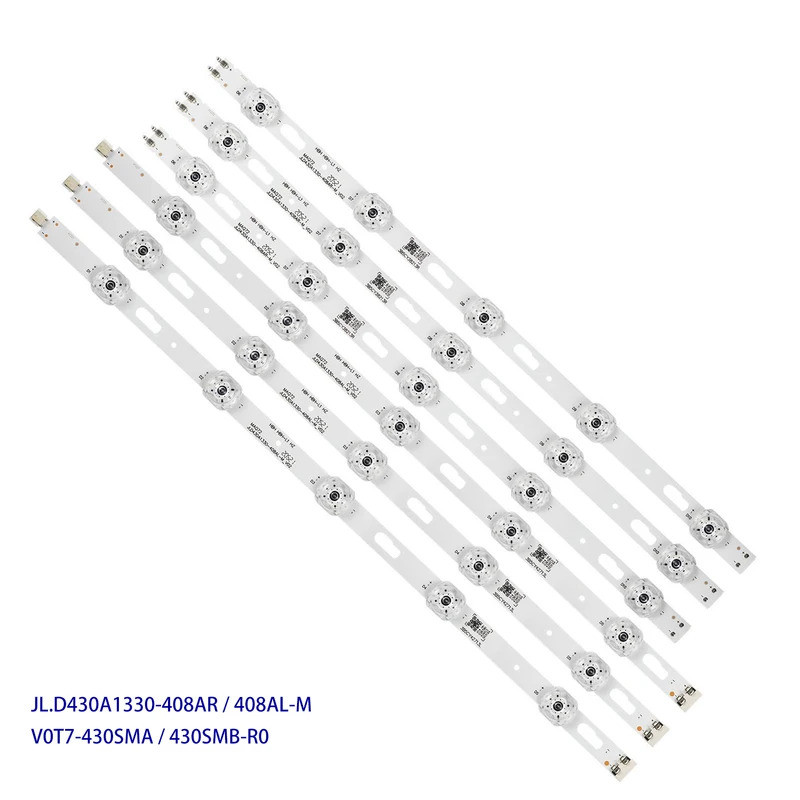 LED Backlight Strip สําหรับ Samsung UE43AU7100U UE43AU7170U UE43AU7100K UN43AU7700 UN43AU7700G JL.D4