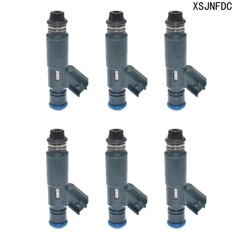 1/4/6PCS หัวฉีดน้ํามันเชื้อเพลิง 2M2E-A7B สําหรับ Mazda 6 Ford Mondeo Duratec V6auto ชิ้นส่วนตกแต่งร