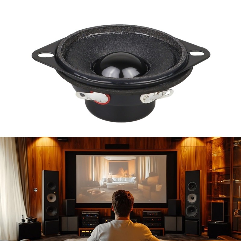 Musc 8Ohm 15W Highly Power Tweeter ลําโพงส่ง Rich Sound Detail Up 20KHz สําหรับกรอบสูงและ Minimal Di