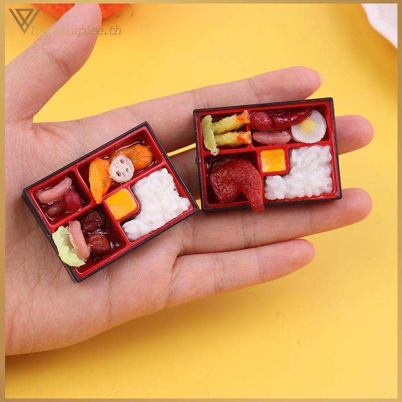 BPUR 1:12 Dollhouse Japan Fast Food Box sake Food Kitchen Decor Toy .