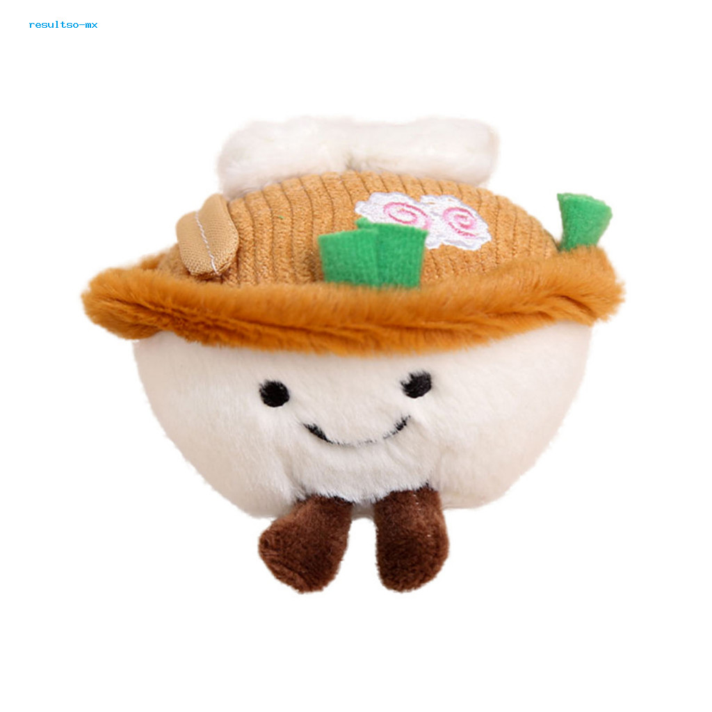 Ramen Bowl Toy with Ball Chain Ramen Bowl ตุ๊กตาตุ๊กตาการ์ตูน Ramen Bowl พวงกุญแจน่ารัก Lamian ก๋วยเ