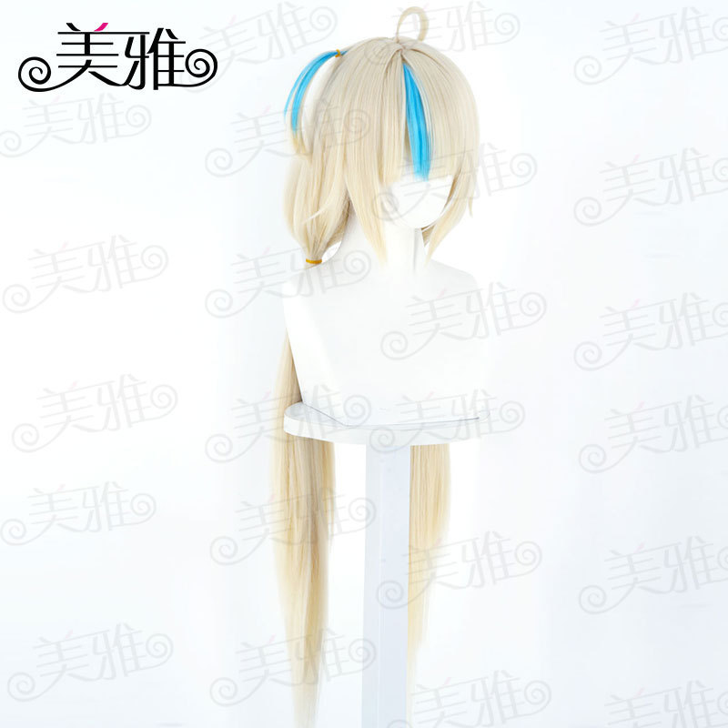 Little Shark Gura Reincarnated Sameko Saba Cos Wig Vuber Virtual Anchor Wig zbgK