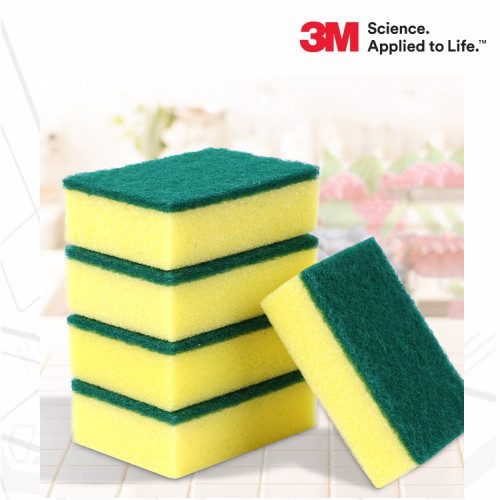 3M สก็อตไบรท์ ใหญ่ฟองน้ำ 3.5*6  00760 (1ชิ้น)