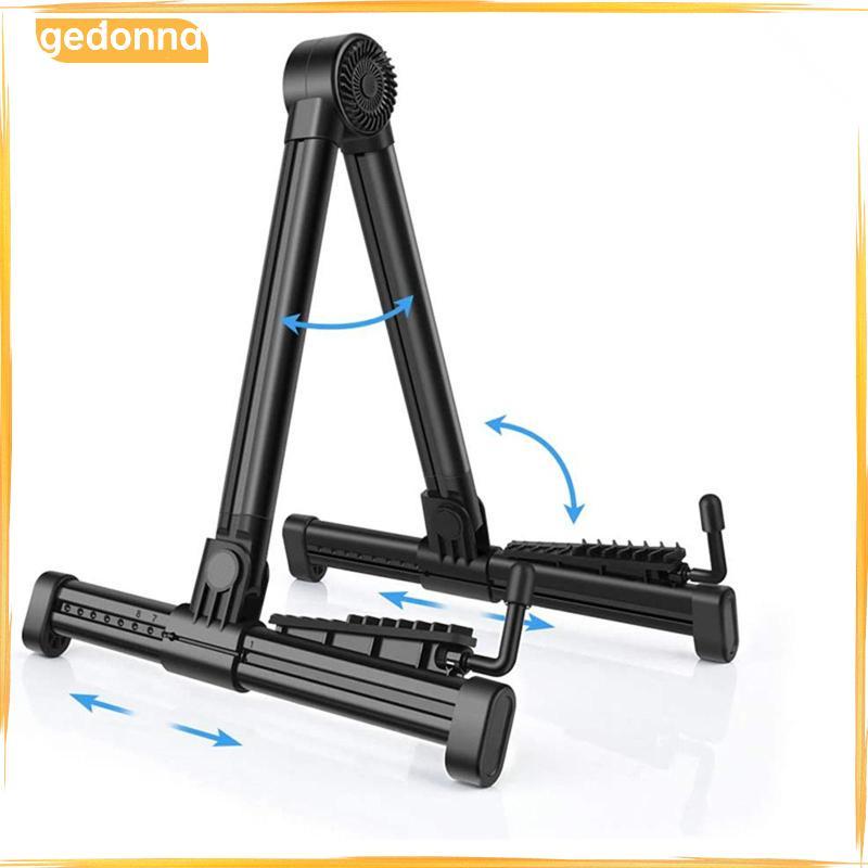 [gedonna] ขาตั้งเครื่องมือแบบพับได้ Universal a Frame Music Holder สําหรับกีตาร์ไฟฟ้าอะคูสติกเบสคอนเ