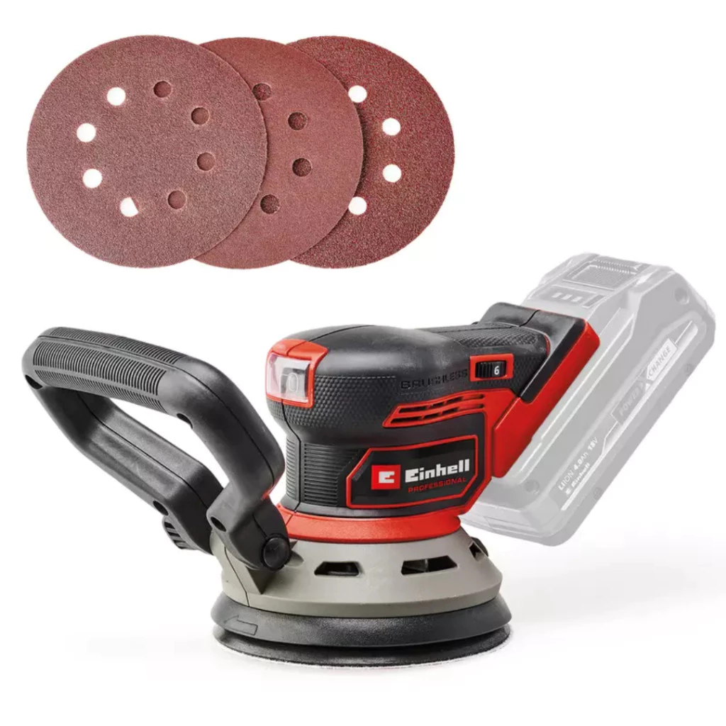 เครื่องขัดกระดาษทรายกลมไร้สาย EINHELL 18V TP-RS 18/32 Li Brushless