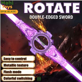 Mahitoys - Mainan Spin Blade Dengan Efek Cahaya & Suara dan Efek Realistik