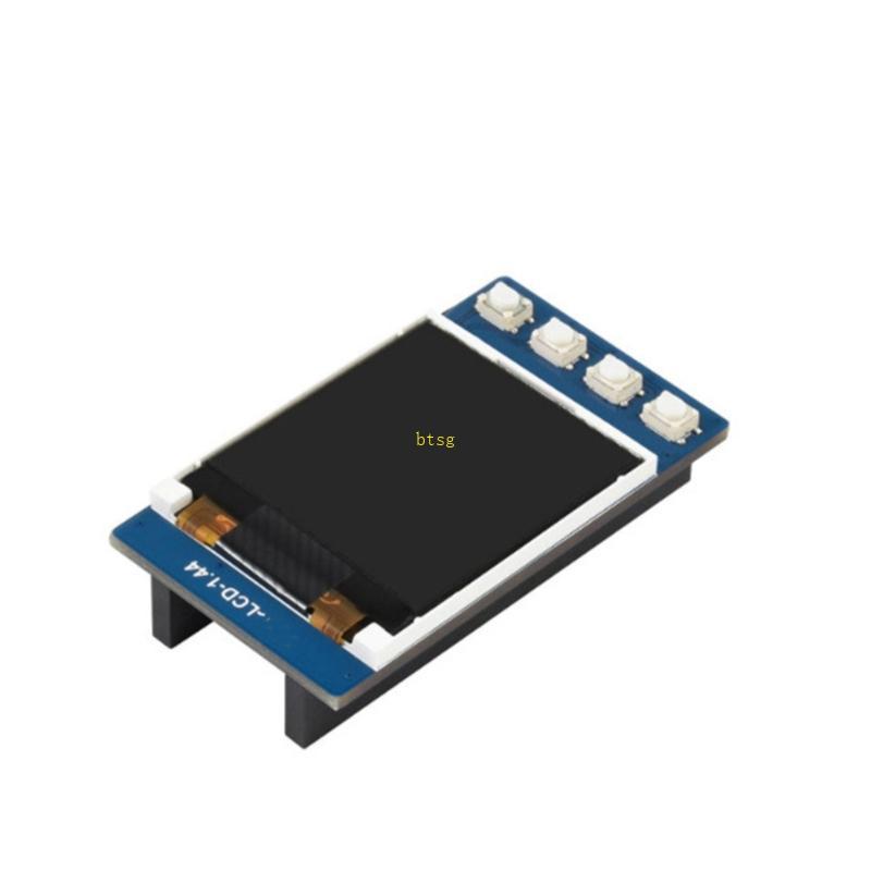 Btsg 1 44 นิ้วหน้าจอ LCD บอร์ดขยายในตัว ST7735s การสื่อสาร SPI 128128