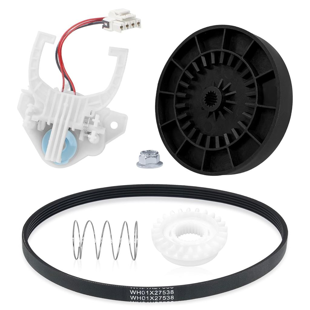 ชุด WH03X32097 เกียร์รอกและNUT & WH03X30517 Washing Shift Actuator, WH01X27538 ไดรฟ์เข็มขัด & WH05X2